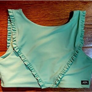 Faye Reversible Crop Top - Seafoam - AXS
